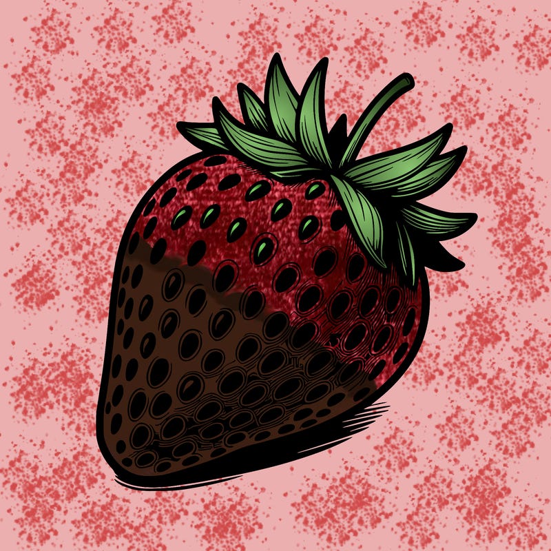 realstic strawberry