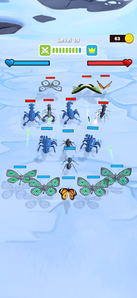 Merge Ant: Insect Fusion - Juego de arena de batalla de insectos en Merge Ant Insect Fusion