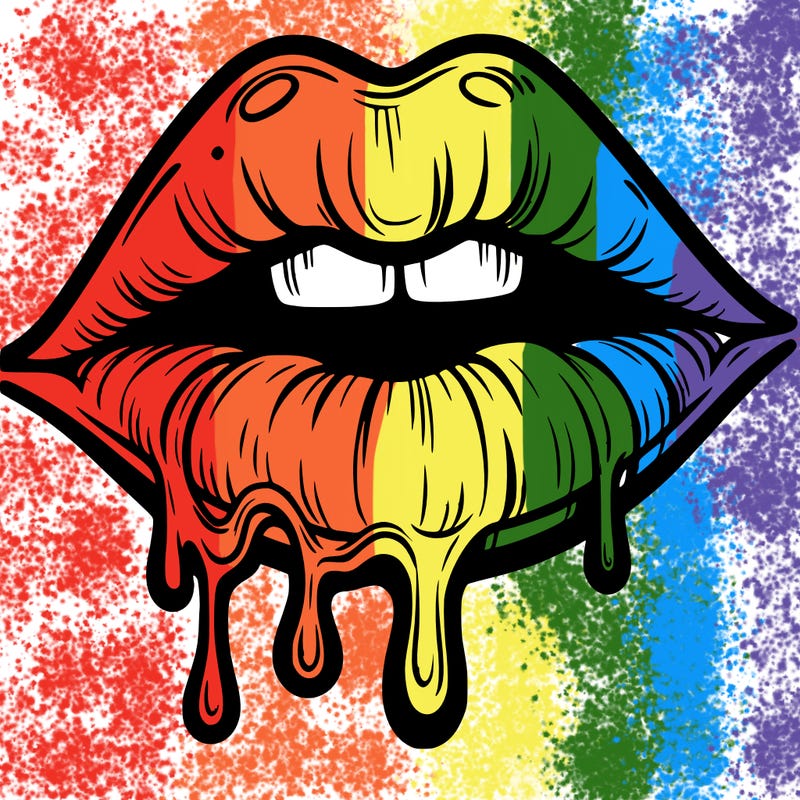 lips that look realistic and drip