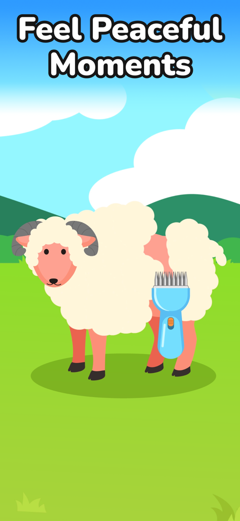 Antistress Games: Fidget Toys - A relaxing sheep shearing mini game for stress relief