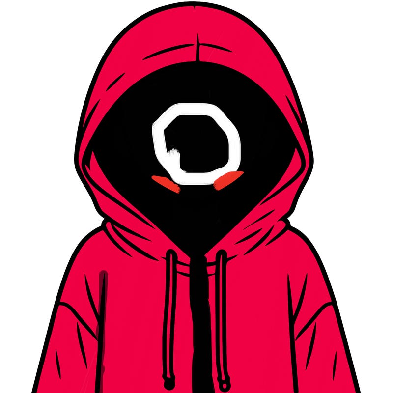 faceless girl in hoodie