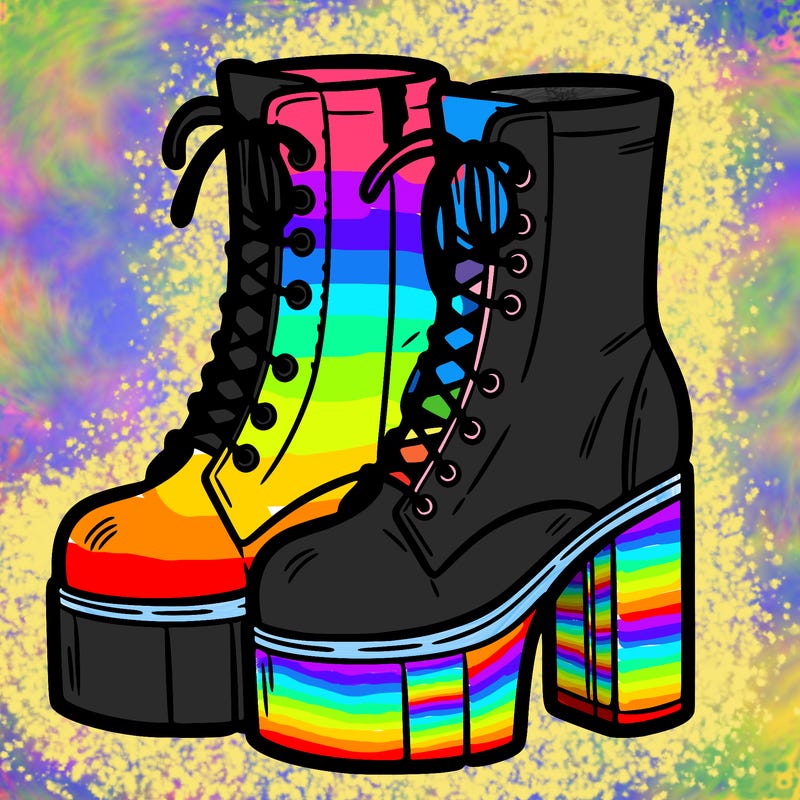 boots with a heel bottom