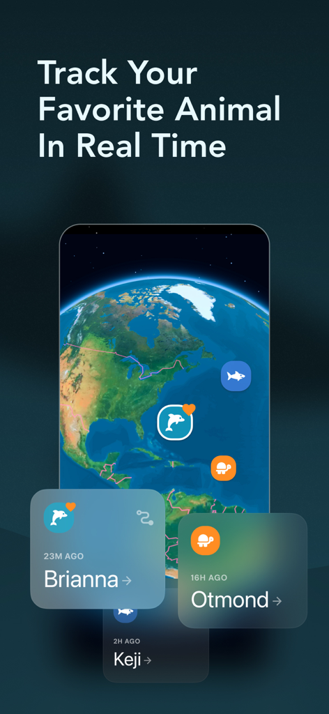 OCEARCH Shark Tracker™ - Real time tracking of marine animals on a global map in the OCEARCH Shark Tracker app