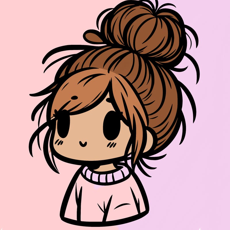 messy bun