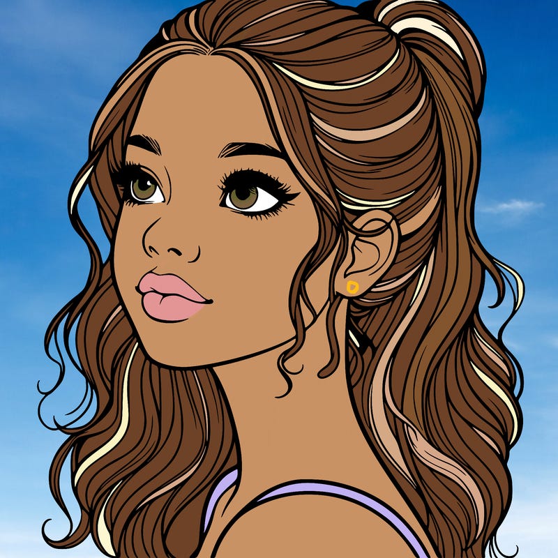 beautiful realistic girl