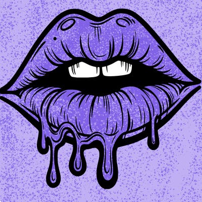 lips that look realistic and drip