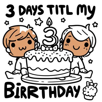 3 days till my birthday