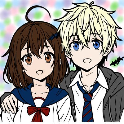 anime couple