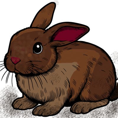 realistic bunny