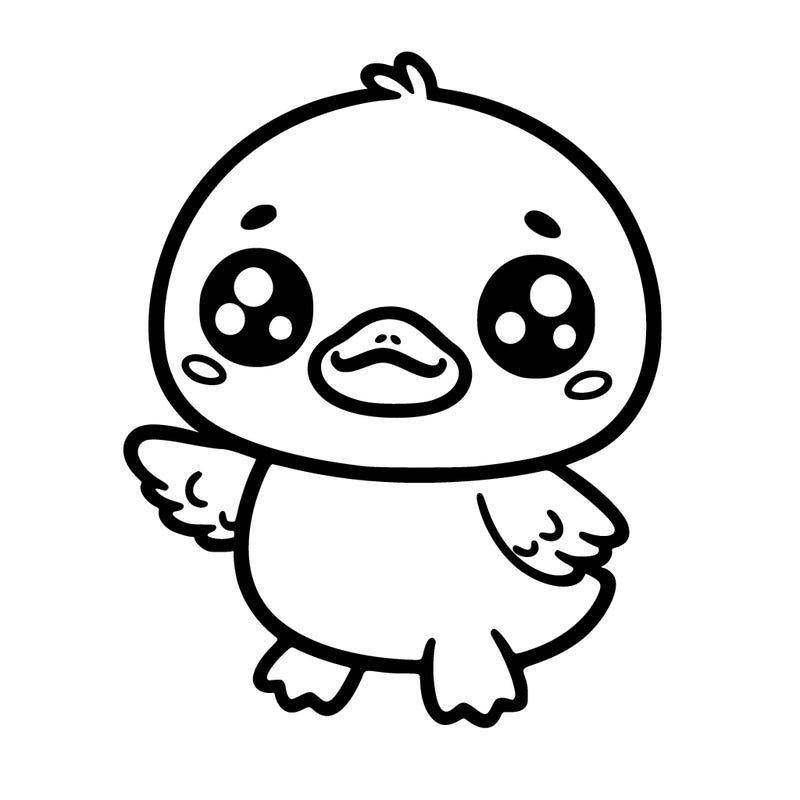 kawaii duck