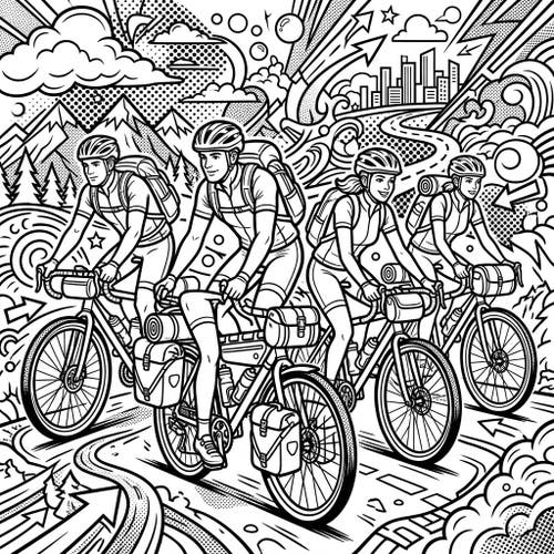 Touring Cyclists