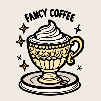 fancy coffee