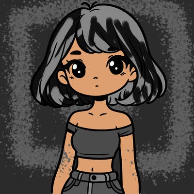 girl in a cute crop top