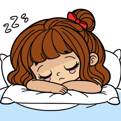girl sleeping