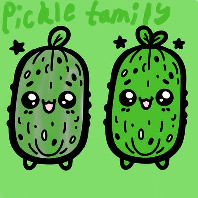 cute pickles