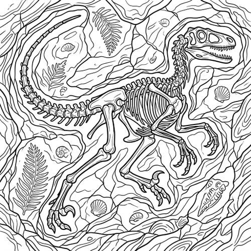 Velociraptor Skeletons
