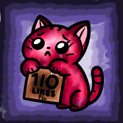 a cat begging for 10 likes