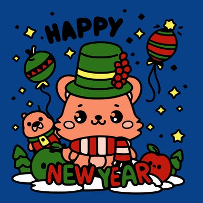 message : happy new year