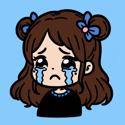 crying girl