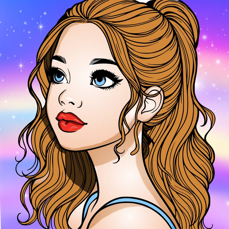 beautiful realistic girl