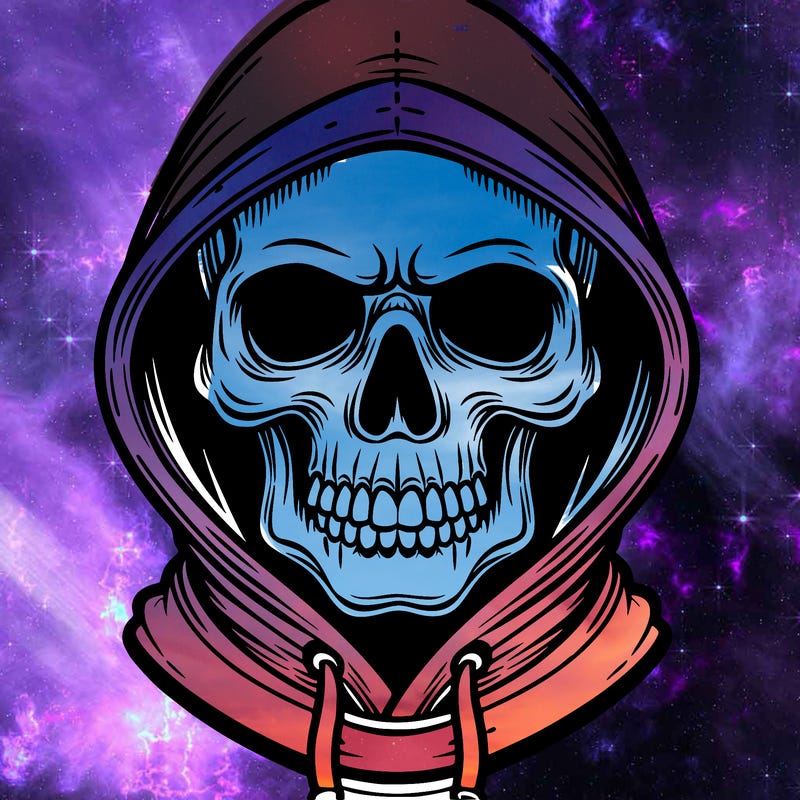 skull hoodie