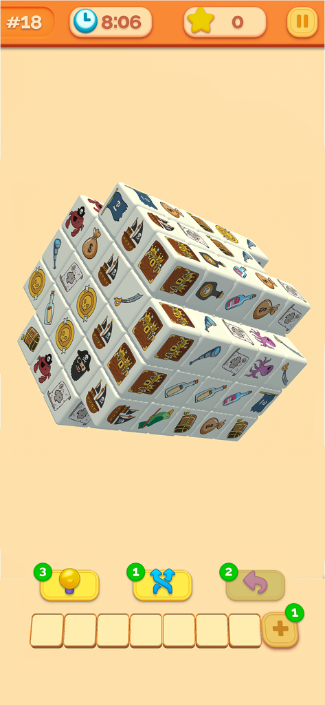 Cube Match 3D Tile Matching - Games App | MWM