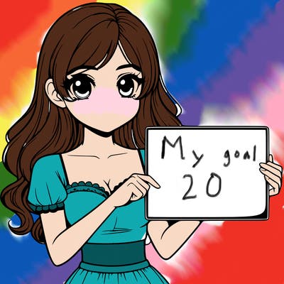 realistic pretty girl holding blank sign