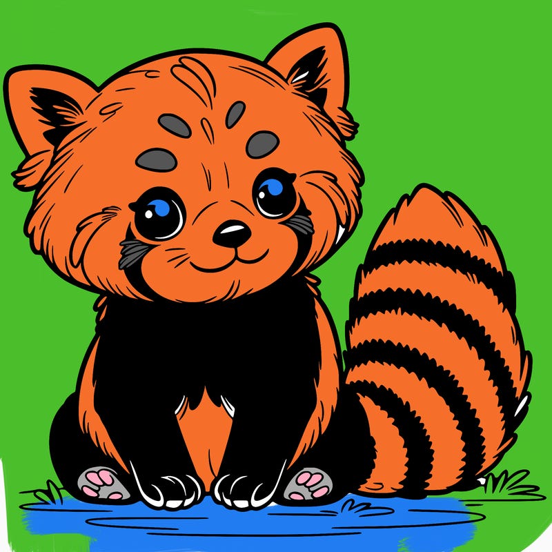 red panda