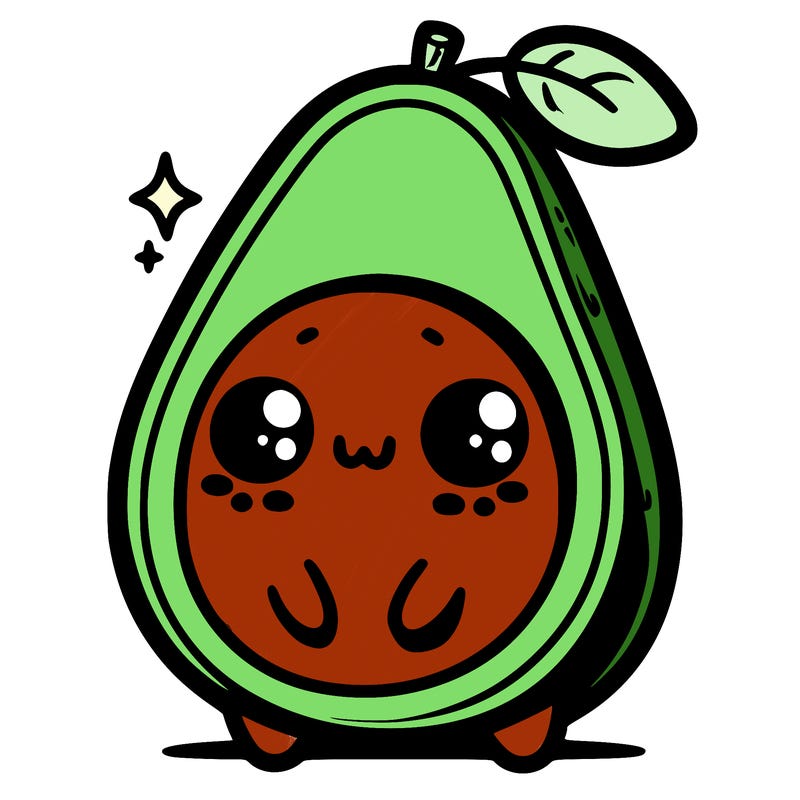 cute avocado