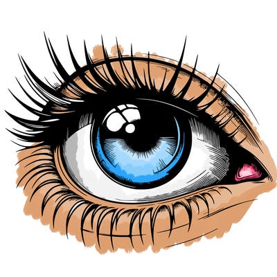 realistic eye
