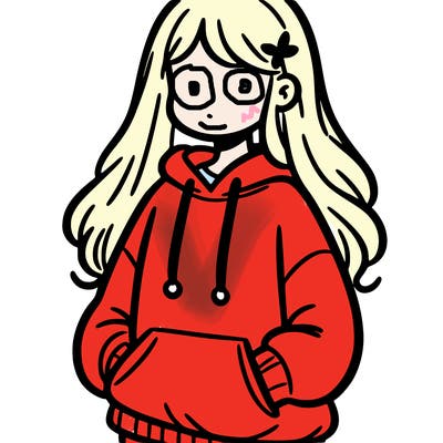 girl in sweatshirt