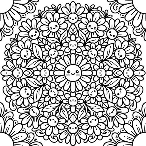 Daisy Mandalas