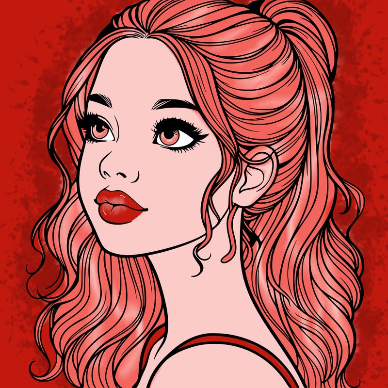 beautiful realistic girl