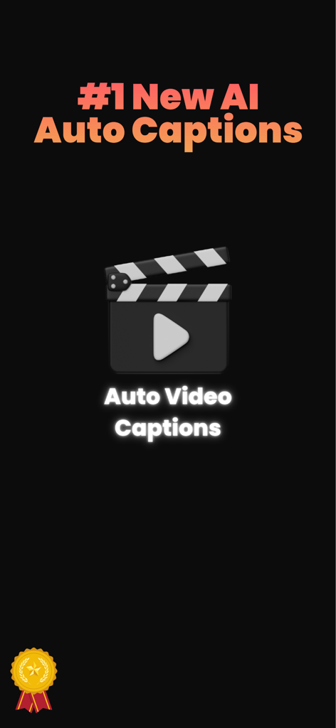 ソーシャルメディア動画字幕のためのAI自動キャプションアプリインターフェース