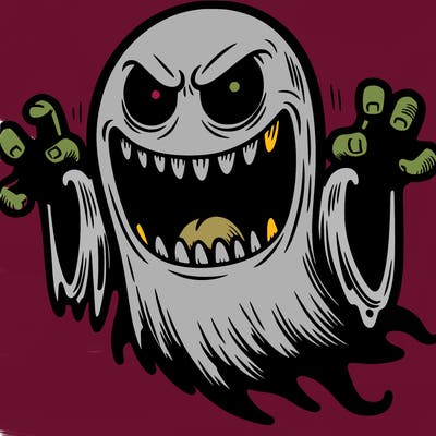 scary ghost