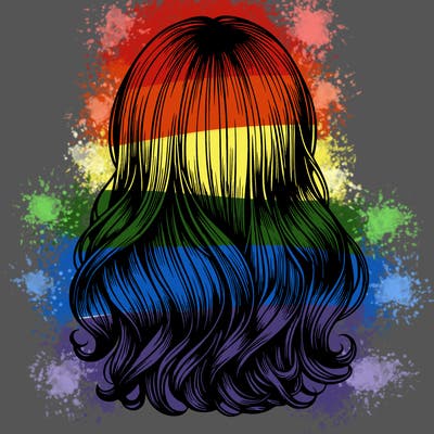 hair relistic  girl