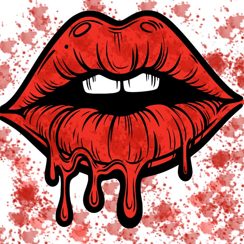 lips that look realistic and drip