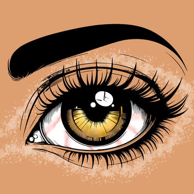 realistic eye