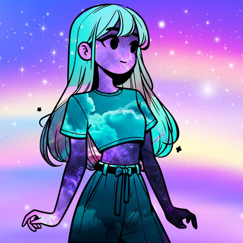 girl in a cute crop top