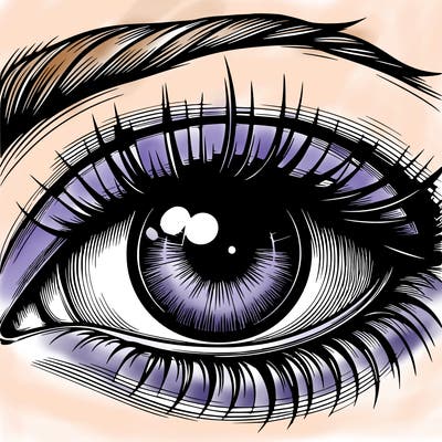 realistic eye