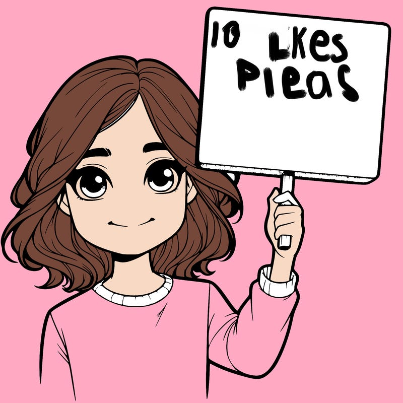 realistic girl holding up a sign