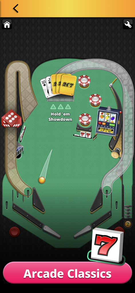 247 Games - A poker-themed pinball table from the 247 Games collection.