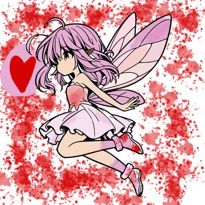 manga fairy flying