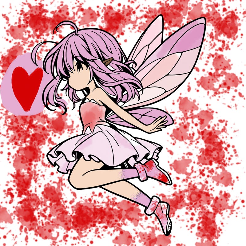 manga fairy flying
