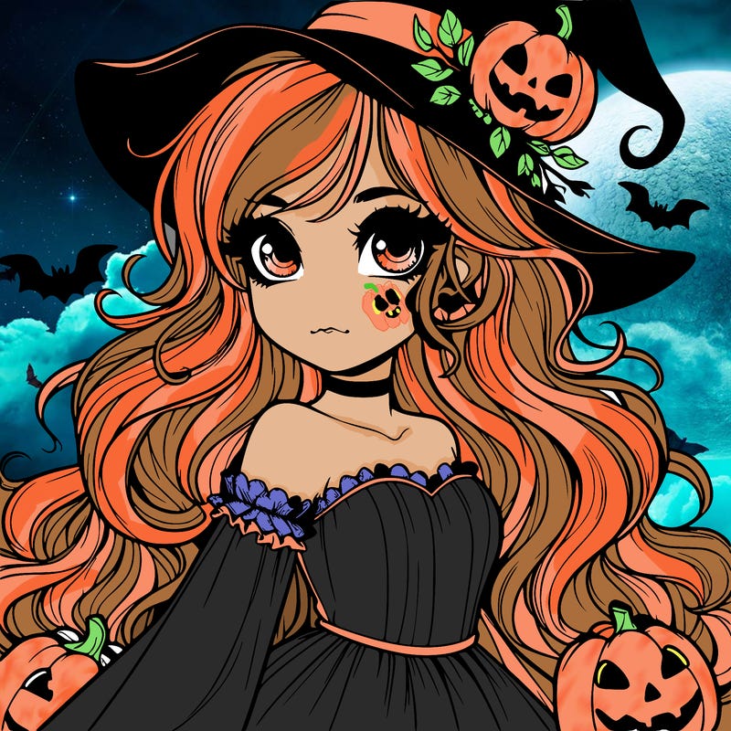 realistic girl halloween