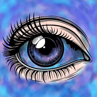 realistic eye