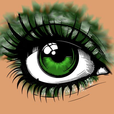 realistic eye