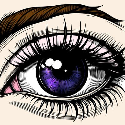 realistic eye