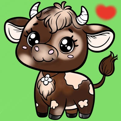cute cow