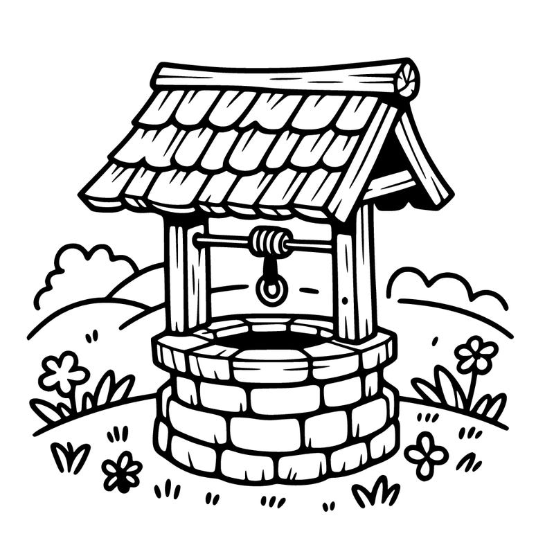 easy simple wishing well